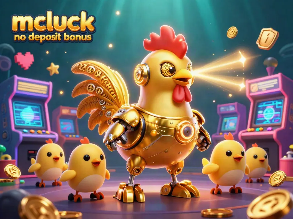 Experience the mcluck no deposit bonus with vibrant 3D casino characters and gaming action!