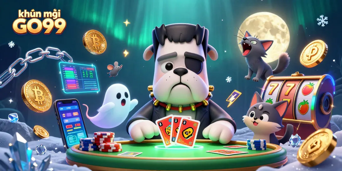 Engage with exciting khuyến mãi GO99 promotions in this vibrant 3D casino scene