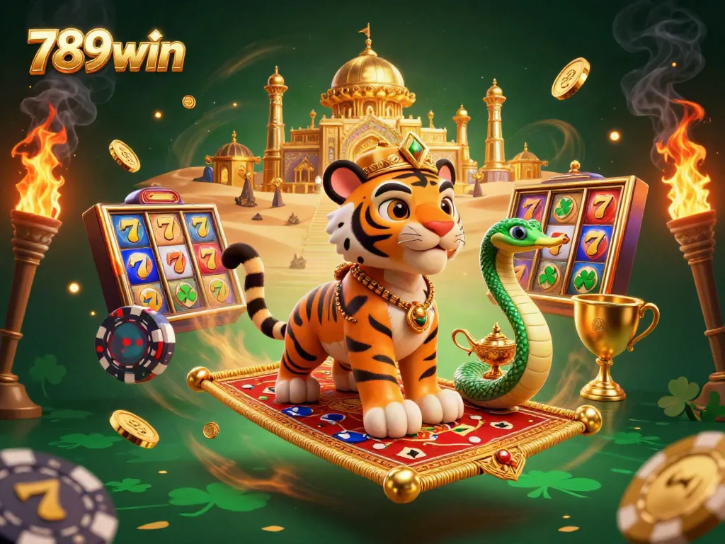 Experience thrilling slots and jackpots with 789win in a vibrant, dynamic casino scene.
