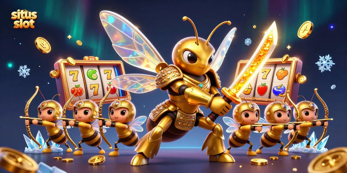 Raih kemenangan di situs slot dengan ilustrasi menarik taruhan mesin slot dan jackpot!