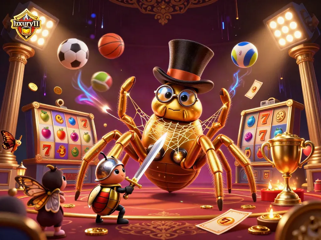 Engage in thrilling gameplay with luxury111 and its mesmerizing gaming aesthetics under vibrant casino lights.
