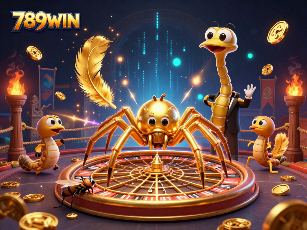 Engage in thrilling bets with 789WIN at the vibrant roulette web surrounded by stunning casino elements.