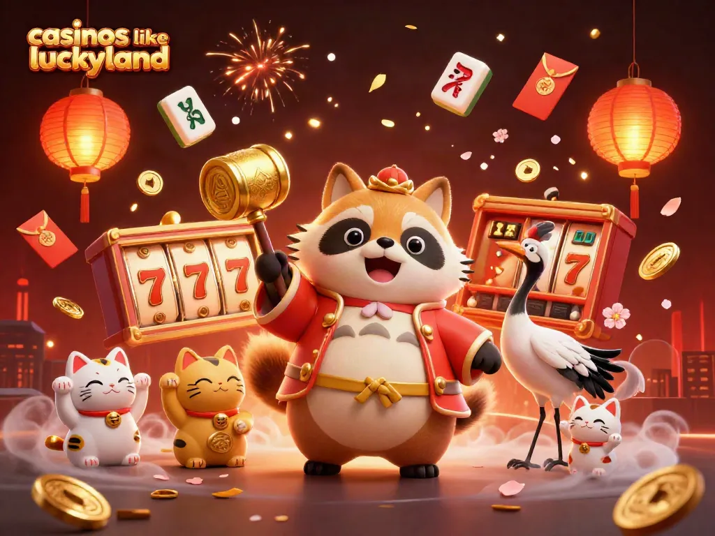 Experience exciting gameplay at casinos like luckyland with vibrant characters and magical elements.